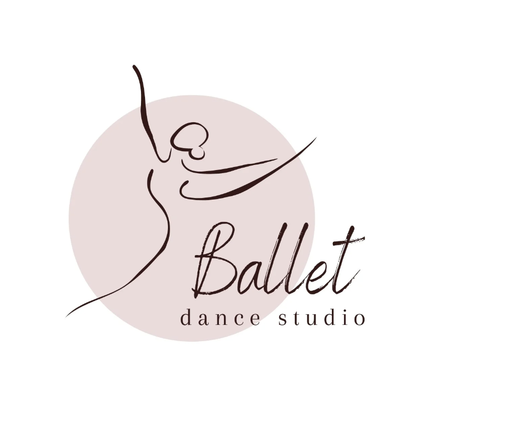 Ballet dance studio generic logo